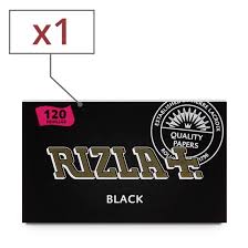 Papier A Rouler Rizla Black Double X 1 0 95 Grammage Papier Feuille Papier
