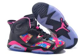 Check out our huge selection with free shipping every day. Https Www Pumaslides Com 2016 Girls Air Jordan 6 Floral Print Black Pink Shoes For Sale Lastest Html 2016 Gir Air Jordans Air Jordans Retro Black Shoes Women