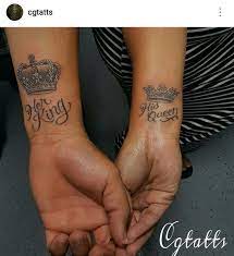 Her King His Queen Tattoos Queen Tattoo King Tattoos Her King His Queen Tattoo