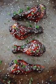 Sweet Sesame Baked Chicken Drumsticks From The Novice Chef Pilon De Poulet Mijoteuse Poulet Au Four Recette Poulet