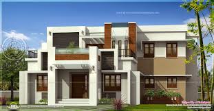 Contemporary house plans on the other hand blend a mixture of modern house plans floor plans designs. Simple Flat Roof House Modern Second Sun House Plans 82460
