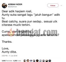 Berikut ini adalah selengkapnya lirik haqiem rusli jatuh bangun. Adibah Noor Tak Faham Sebutan Haqiem Rusli Menyanyi