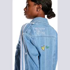 Offering a wide range of different washes and jean fits. Jacket Adidas X Fiorucci Denim Aw Lab