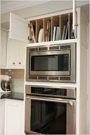 10 Practical Cookie Sheet And Baking Tray Storage Ideas Kitchen Layout Oven Cabinet Kitchen Renovation