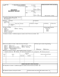 Security Guard Report Example Security Report Incident Report Report Template
