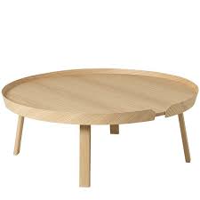 Muuto S Around Is A Delightful Wooden Coffee Table Designed By Thomas Bentzen The Around Table Combi Coffee Table Large Coffee Tables Extra Large Coffee Table