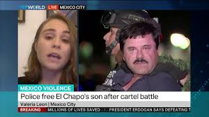 Joaquin 'el chapo' guzman's wife emma coronel arrested on drug trafficking charges the wife of joaquin 'el chapo' guzman has been arrested at washington dc's dulles airport and charged with drug trafficking, with an informant accusing her of masterminding a $3 million plan to break him out of mexico's jails. El Chapo S Son Released After Cartel Battle Youtube
