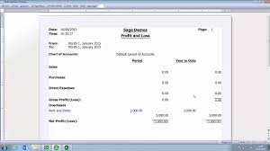 sage 50 accounts uk prepayments step 1