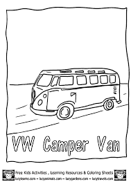 Osmond and the writer aldous huxley. Free Car Coloring Pages Vw Camper Van Lucy S Camping Coloring Coloring Home