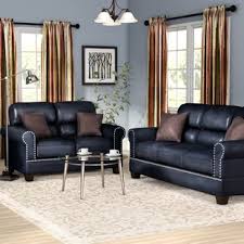 Give your family room a complete makeover with a leather living room set. Black Living Room Furniture Storiestrending Com