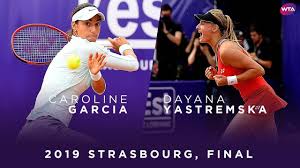 Последние твиты от caroline garcia (@carogarcia). Caroline Garcia Vs Dayana Yastremska 2019 Strasbourg Final Wta Highlights Youtube
