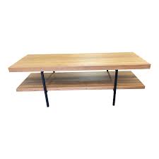 Functional and timeless, our custom coffee tables can suit a variety of spaces. Eq3 Solid Teak Shelf Coffee Table Design Plus Gallery