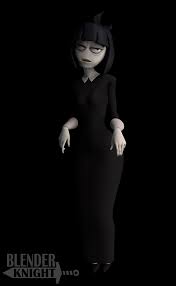 Blenderknight Blenderknightsfw Another Model Commission Creepy Susie Inspired By Hernyart S Design And Commissioned By Creepy Anime Art Girl Susie