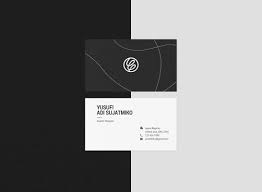 A good business card doesn't ensure success but is certainly of great help can help. Free Clean And Minimal Business Card Template On Behance