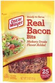 Oscar Mayer Bacon Bits 3 Oz Croutons Salad Toppings Bacon Bits Bacon Salad Toppings