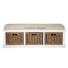 Profitez de prix ikea toute l'année ✅ faites vous facilement livrer. Banc De Rangement 3 Compartiments Blanc Comptoir Des Epices Maisons Du Monde