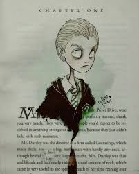 Draco Malfoy By Alef Vernon Tim Burton Inspired Tim Burton Art Style Tim Burton Drawings Harry Potter Drawings