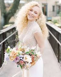 Unique wedding hairstyles increase the volume of your hair with the rose gold hue. 21 Curly Wedding Hairstyles That You Ll Love Right Away