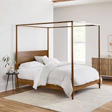 Mid Century Canopy Bed