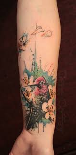 Forearm Bird And Flower Tattoo 50 Eye Catching Wrist Tattoo Ideas Nature Tattoos Forearm Tattoos Tattoos