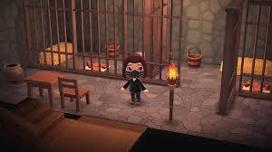 Mi I Make A Dungeon In My Basement Acnhislandinspo Animal Crossing New Animal Crossing Halloween Animals