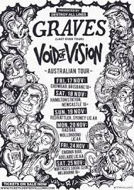 Long Live The Loud 666 Graves Void Of Vision Australian Tour 2017