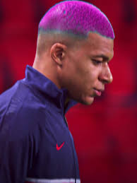 Mbapper Cheveux Rose