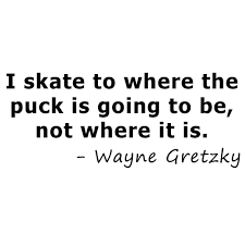  Wayne Gretzky Quote Vinyl Decal Wall Art I Skate To Where The Puck Is Going To Be Vinyl Wall Decals Decal Wall Art Wall Sticker Inspiration