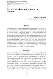 Kamu bisa mencari informasi mengenai berapa banyak pencurian yang pernah terjadi di sana, berapa kerugiannya, dan adakah saksi mata di lokasi ketika tindak kejahatan itu terjadi. Pdf Foreign Policy Islam And Democracy In Indonesia