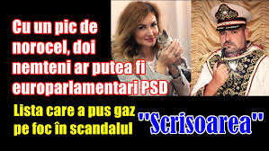 Sau ar putea fi o campanie mişto de promovare. Cu Un Pic De Norocel Doi NemÈ›eni Ar Putea Fi Europarlamentari Psd Lista Care A Pus Gaz Pe Foc In Scandalul Scrisoarea