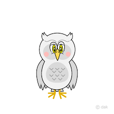 Owl cartoon illustration illustration, cute owl, baby owl with pink bow. White Owl Cartoon Character Free Png Image Illustoon