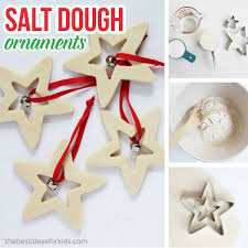 salt dough handprint ornament the