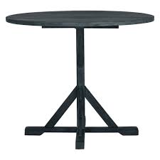 Arcata Round Table Dark Gray Safavieh Bistro Table Outdoor Outdoor Accent Table Solid Wood Dining Table