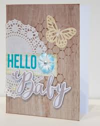 Baby Cards With Simple Stories Hello Baby Nally Studios