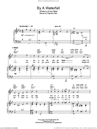 Fain By A Waterfall Sheet Music For Voice Piano Or Guitar
