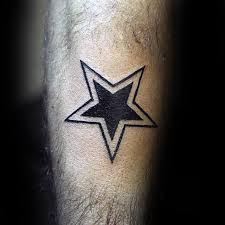 Perhaps you will enjoy realization of a tattoo on your body more than just pictures and will make your dream come true in the near future! 40 Simple Star Tattoos For Men Luminous Ink Design Ideas