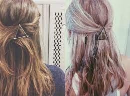 Bobby Pins Triangle Bobby Pin Hairstyles Easy Hairstyles Hair Inspiration