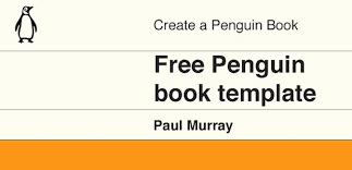Free Penguin Book Cover Template For Adobe Illustrator And Photoshop Pingouin