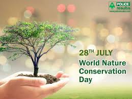 Sustaining people and planet' which will underline the observation specifics of the day, globally. World Nature Conservation Day 2021 Quotes Thoughts Messages Greetings