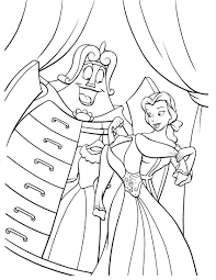 Dan stevens as the beast, luke evans as gaston, josh gad as lefou, ewan mcgregor as lumiere, stanley tucci as cadenza, ian mckellen as cogsworth, and emma thompson as mrs. Girls Coloring Pages Coloringcolor Com