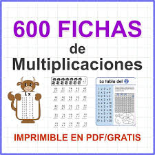 Multiplicacion de dos cifras para niños, multiplicacion de tres cifras para niños description: 600 Fichas De Multiplicaciones En 2020 Actividades De Multiplicacion Fichas De Matematicas Acertijos Matematicos Para Primaria