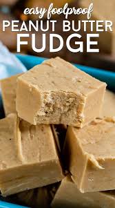 Foolproof Peanut Butter Fudge 4 Ingredients Crazy For Crust Peanut Butter Fudge Recipe Peanut Butter Fudge Easy Peanut Butter Recipes