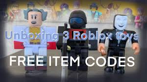 The company which stands behind the design of all these beautiful physical toys is jazwares, inc. Libreng Roblox Item Code Uboxing 3 Roblox Toys Free Item Codes Youtube