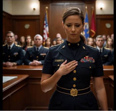 A Judge Ordered a Disabled Marine to Remove Her Navy Cross — She Didn't  Argue The courtroom wasn't loud that morning. No cameras. No reporters. No  sense that anything unusual was about