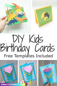 I hope you have a go at lots of these different diy birthday cards! Diy Birthday Cards For Kids