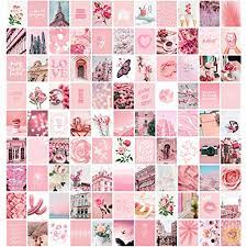 Customize and personalise your desktop, mobile phone and tablet with these free wallpapers! Amazon De Artivo Pink Aesthetic Wall Collage Kit 100 Set 10 2 X 15 2 Cm Raumdekoration Fur Teenager Madchen Pretty Blush Pink Wall Art Print Dorm Photo Collection Small Poster For Room Aesthetic