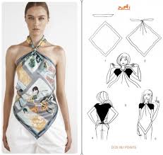 Different Ways To Wear A Scarf In The Summer 17 Cool Ways To Wear A Scarf In The Summer Ways To Wear A Scarf Scarf Top How To Wear Scarves