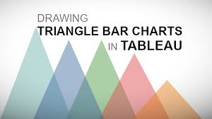 Drawing Triangle Bar Charts In Tableau Tableau Magic