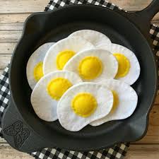 Felt Eggs For Pretend Play Felt Play Food Felt Food Play Food