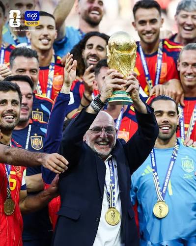 🌟🌟 España ya ha levantado la copa 🇪🇸 ¡Muchísimas felicidades al nuevo  campeón del Mundial 2026! 🥇🏆 Sin duda un equipo increíble que dio un  partido excepcional. #TeamTigo #TigoSports #SoloConTigo #Mundial2026 #España
